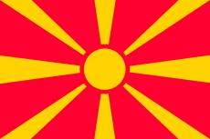 Vlag Macedonie