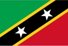 Vlag Saint Kitts en Nevis
