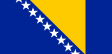 Vlag Bosnië Herzegovina