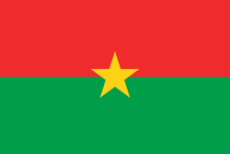 Vlag Burkina Faso