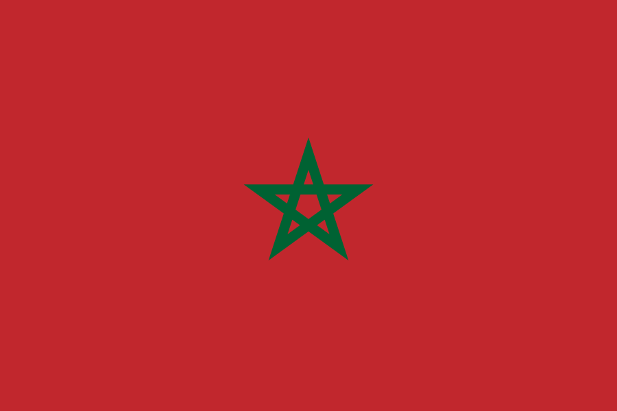 Vlag Marokko