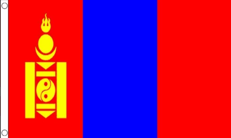 Vlag Mongolië