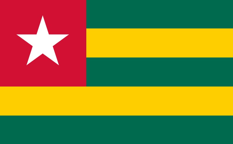 Vlag Togo