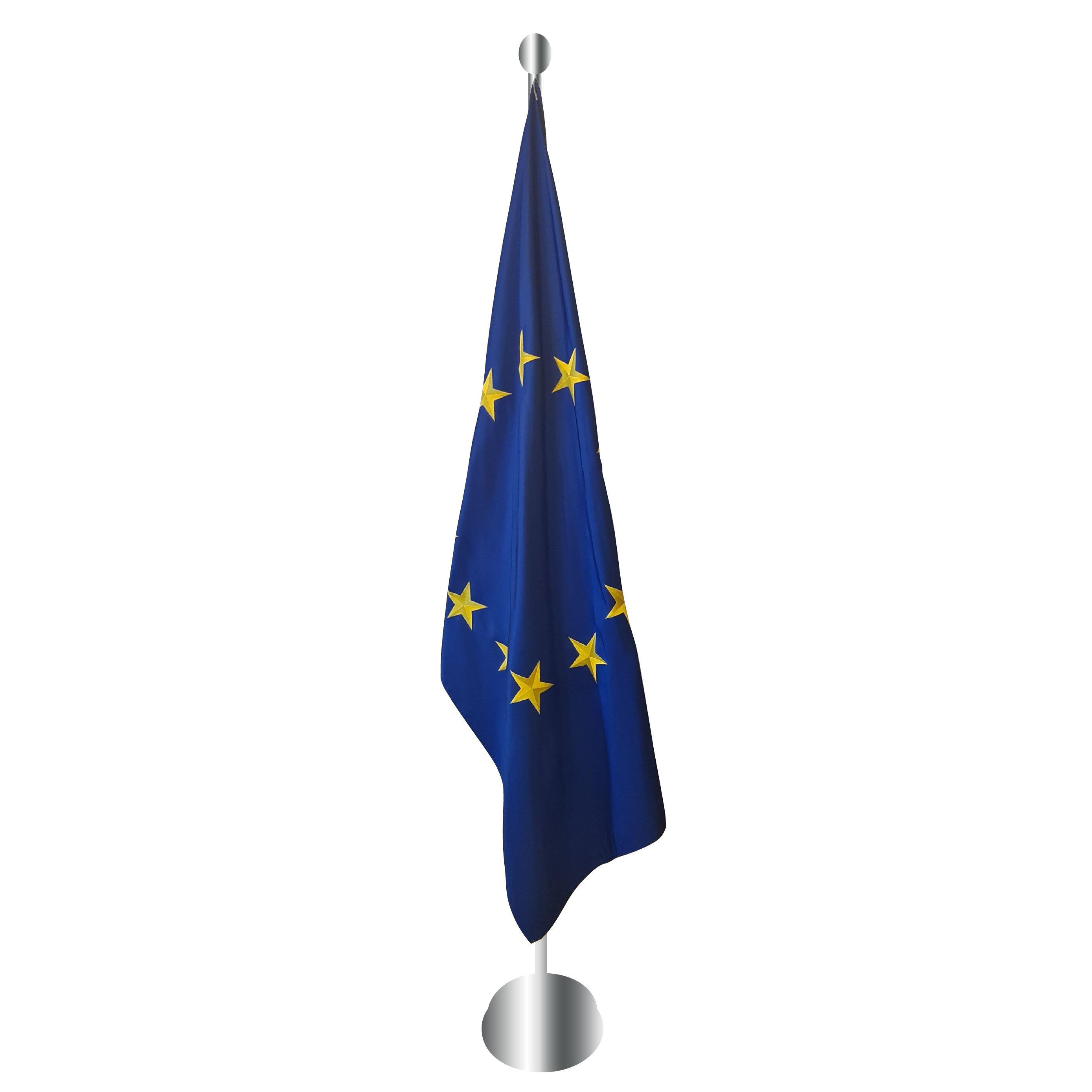Luxe vlag Europese Unie 100x150cm Puur zijde