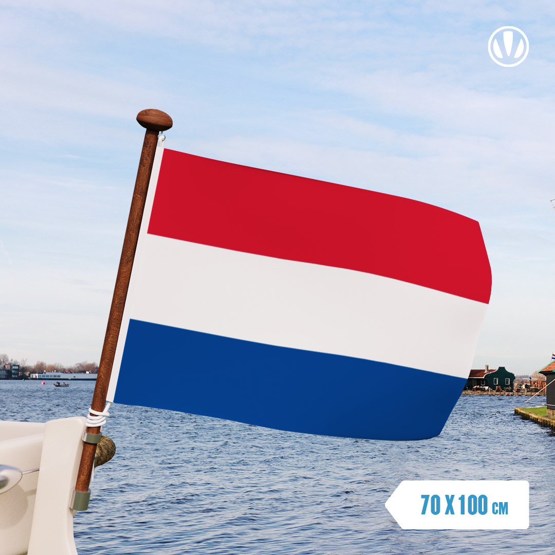 Nederlandse vlag 70x100cm - Spunpoly