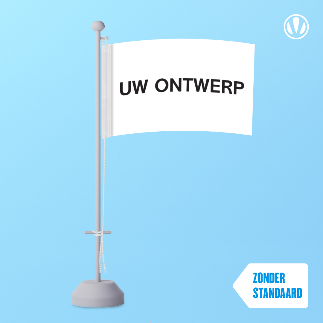 Tafelvlag 10x15cm op maat bedrukken