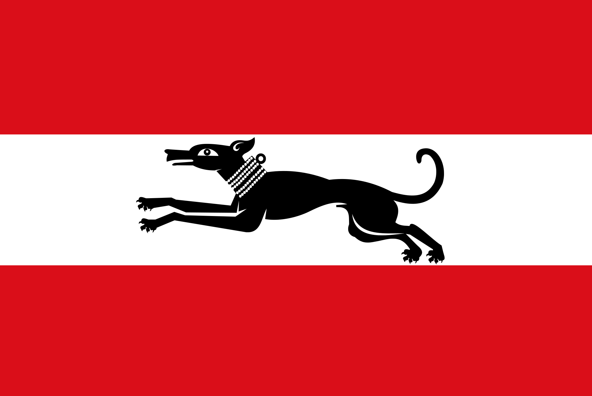 Vlag Damme 120x180cm