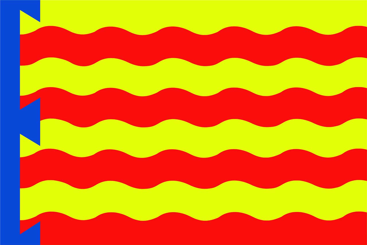 Vlag Nederhorst den Berg 50x75cm