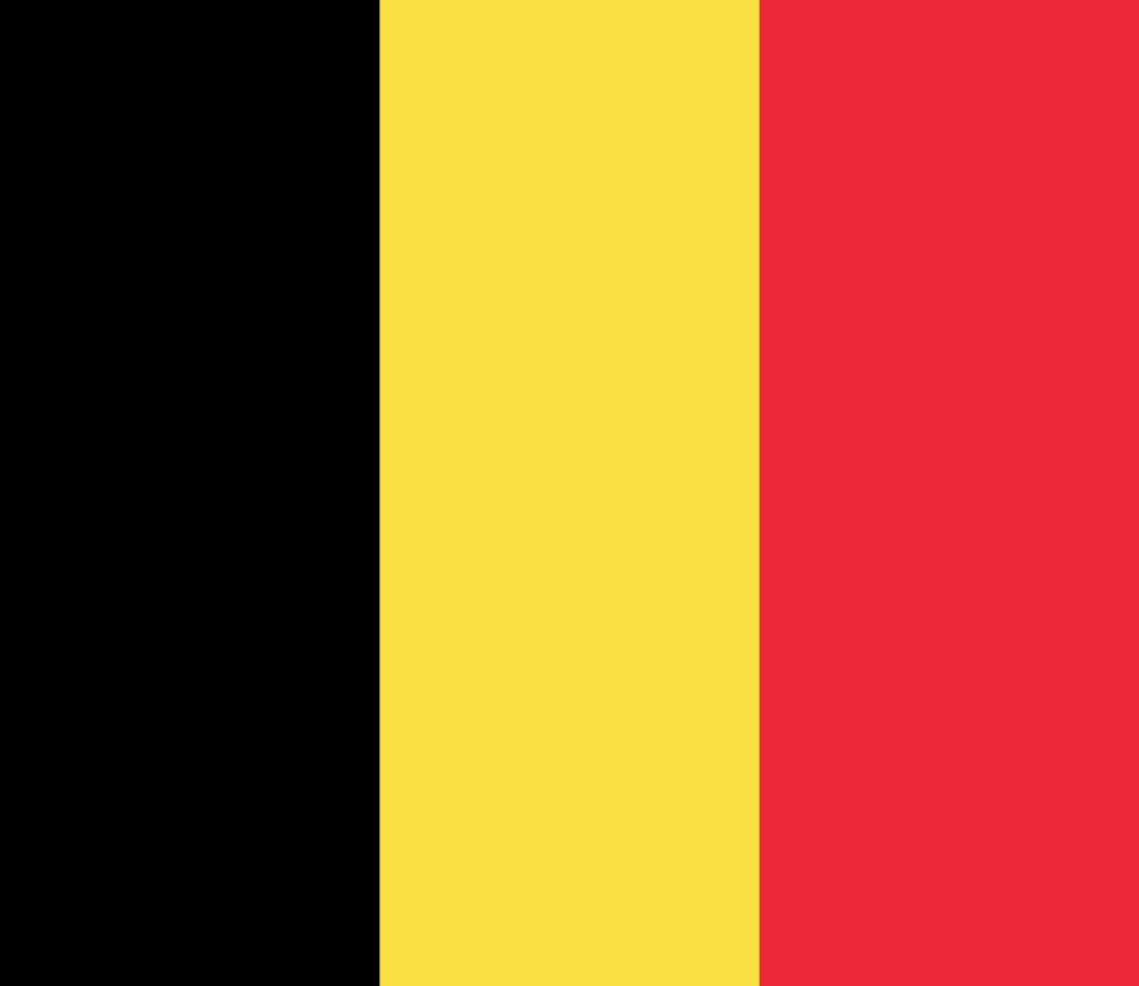 Vlag Belgie 225x350cm