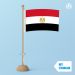 Tafelvlag Egypte met standaard