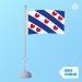Tafelvlag Friesland 10x15cm Zonder Standaard Friese Tafelvlag
