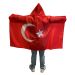 Poncho Turkse vlag