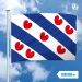 Vlag Friesland 200x300cm spunpoly