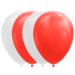 Ballonnen rood wit