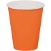 Oranje bekertjes 8 stuks