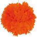 Oranje Pompom 30 centimeter