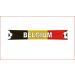 Spandoek Belgie EK, WK XXL voetbal 360x60cm, Rode Duivels banner