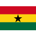 Vlag Ghana 225x350cm