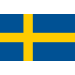 Vlag Zweden 225x350cm