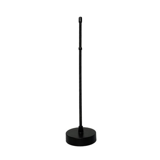 Autovlag standaard - magnetisch voor de motorkap | Zwart
