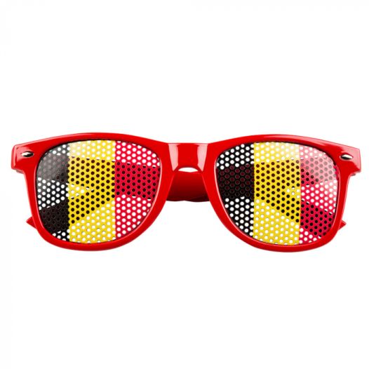 Bril Belgie Partybril Rode Duivels