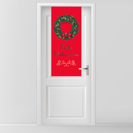 Deurraamvlag Frohe Weihnachten