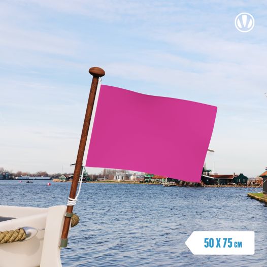 Vlag Fuchsia Roze 50x75cm