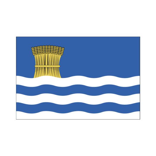 vlag Goeree-Overflakkee 30x45cm