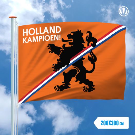Kampioensvlag Holland - 200x300cm