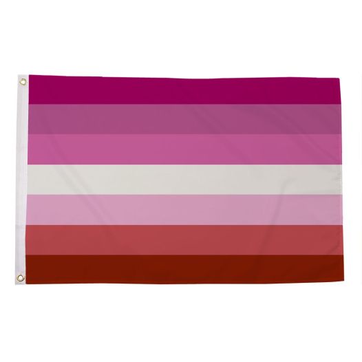 Lesbian flag Lesbische vlag 90x150cm Best Value
