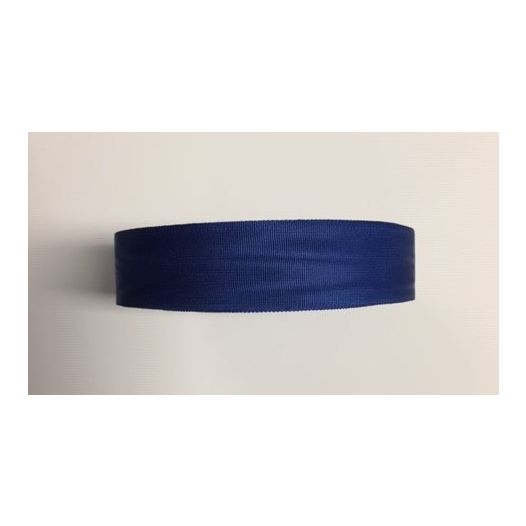 Medaille lint blauw 25mm breed