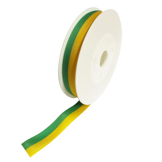 Lint groen geel 15mm per meter