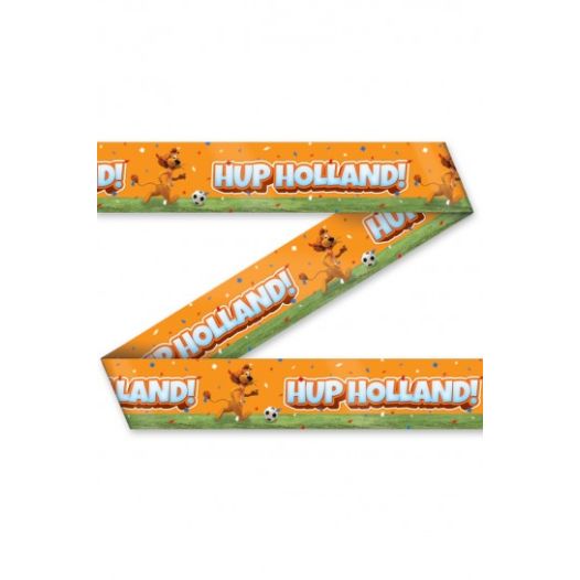 Oranje afzetlint loeki de leeuw