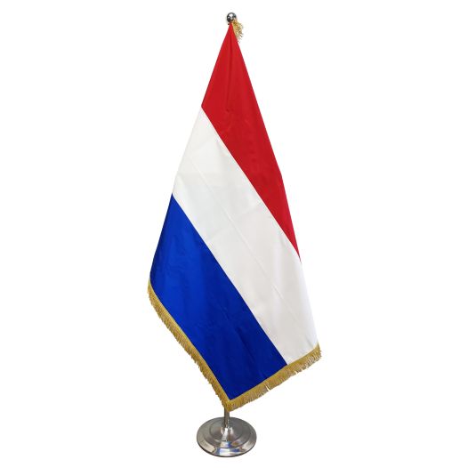 Luxe Nederlandse vlag puur zijde