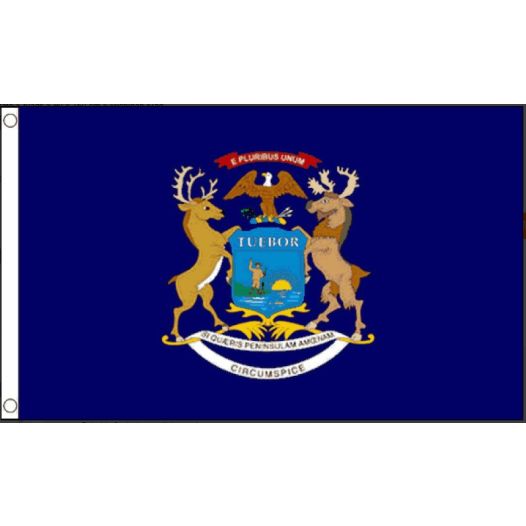 Vlag Michigan 90x150cm | Best Value