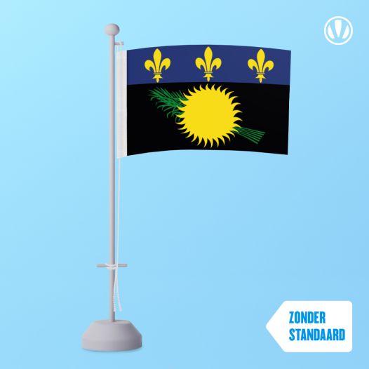 Tafelvlag Guadeloupe 10x15cm