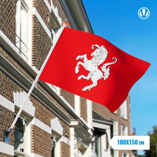 Officiele vlag Twentse Ros 100x150cm