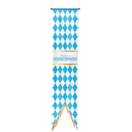 Wimpel banier Oktober Bier Festival 40x180cm