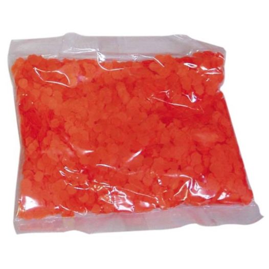 Oranje Confetti zak 100 gram