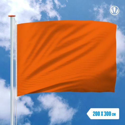 Oranje vlag ek wk koninginnedag 200x300cm kopen