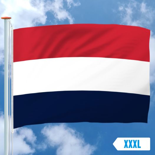 Oud Hollandse vlag 450x675cm XXXL Marineblauw