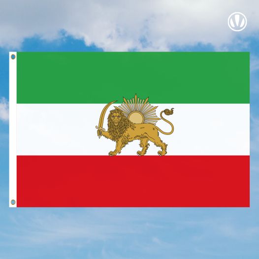 Vlag oud iran perzie 60x90cm