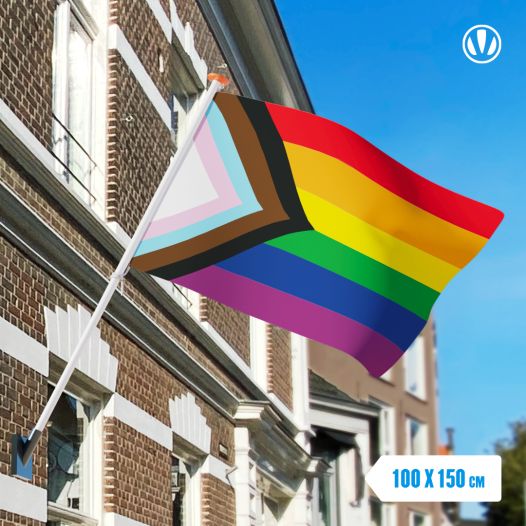 Pride vlag Progress vlag 100x150cm