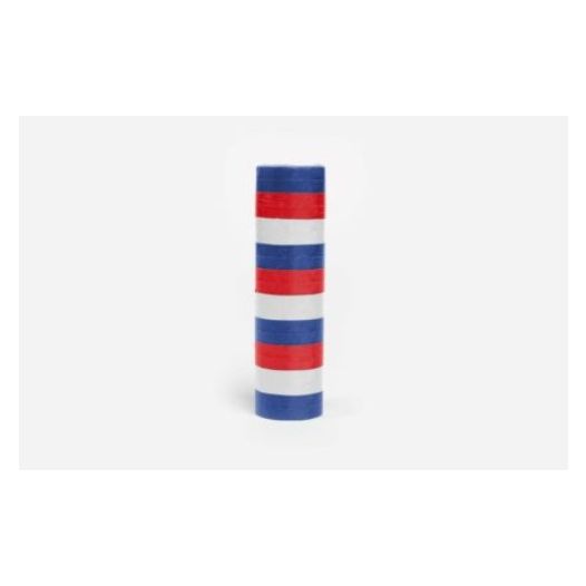 Serpentine rood wit blauw