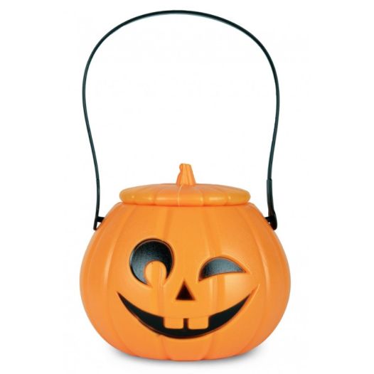 Halloween pompoen snoepmandje small