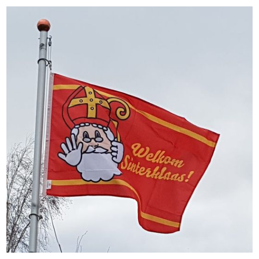 vlag Welkom Sinterklaas