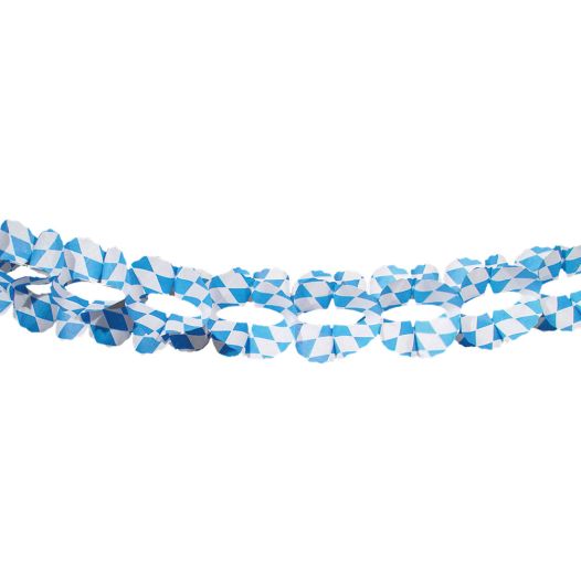 Slinger Oktoberfest - Blauw Wit | 4 meter