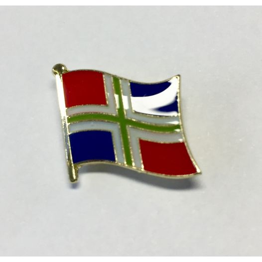 Speldje vlag Groningen Groninger vlag broche