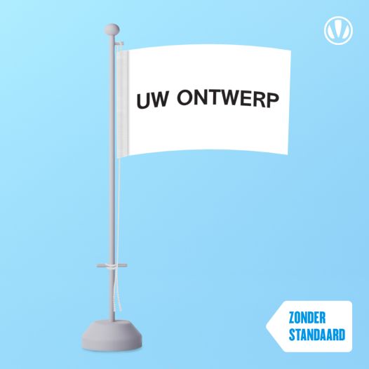 Tafelvlag 10x15cm op maat bedrukken