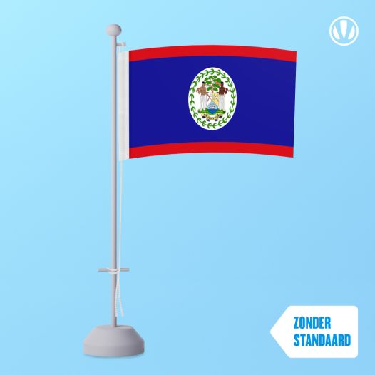 Tafelvlag Belize 10x15